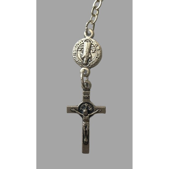 Our Lady- Divine Mercy Rosary Bracelet -stainless Steel – Blessed in Medjugorje - Picture 6 of 10